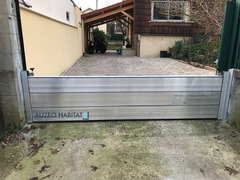 barrière anti inondation sur mesure tout en aluminium